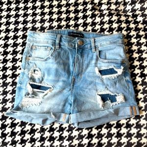 Aeropostale Blue Jean Shorts